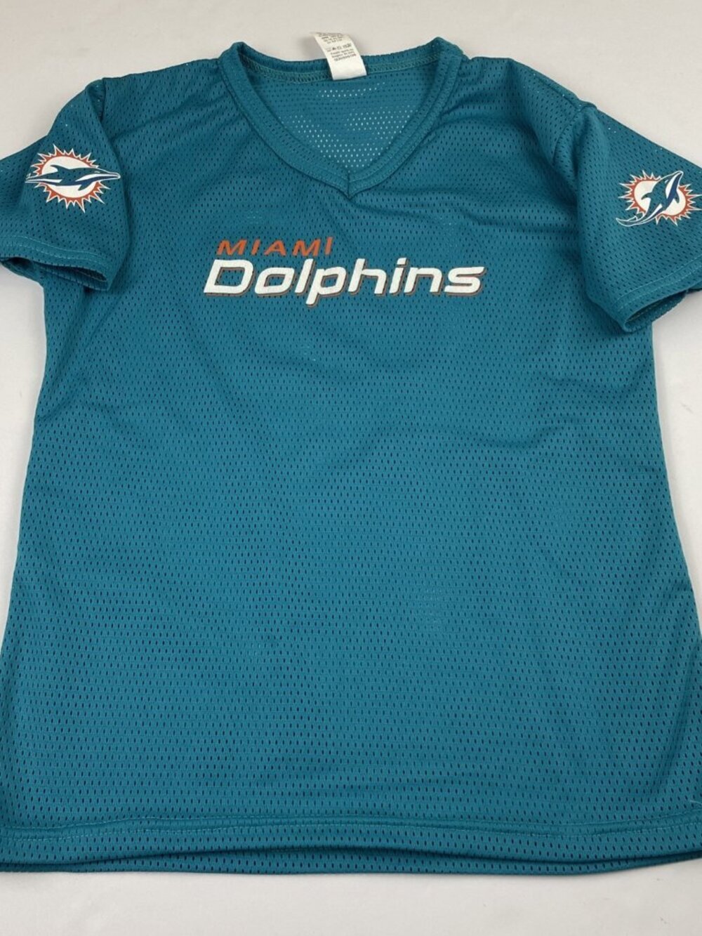 Miami Dolphins Mesh Jersey Youth M #19 Football Lightweight by Franklin